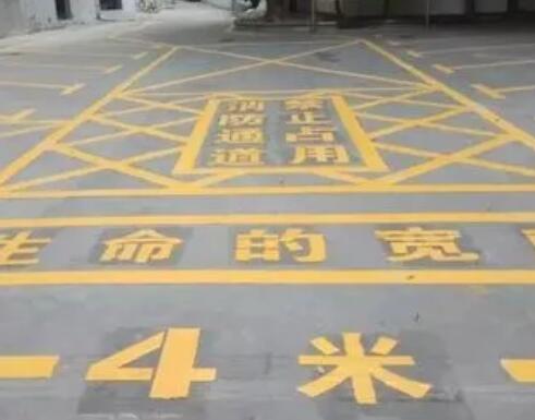 盐津仓库划线